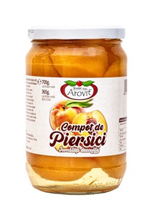 Compot de piersici 700g