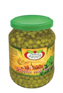 Mazăre verde boabe 690g